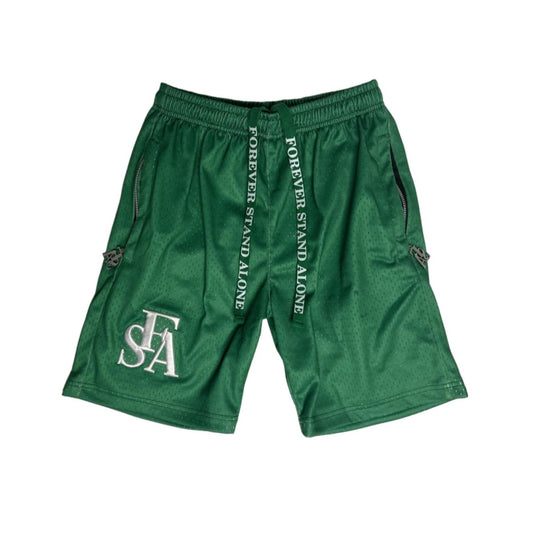 FSA Green Mesh Shorts