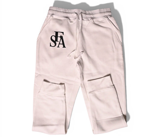 White Joggers