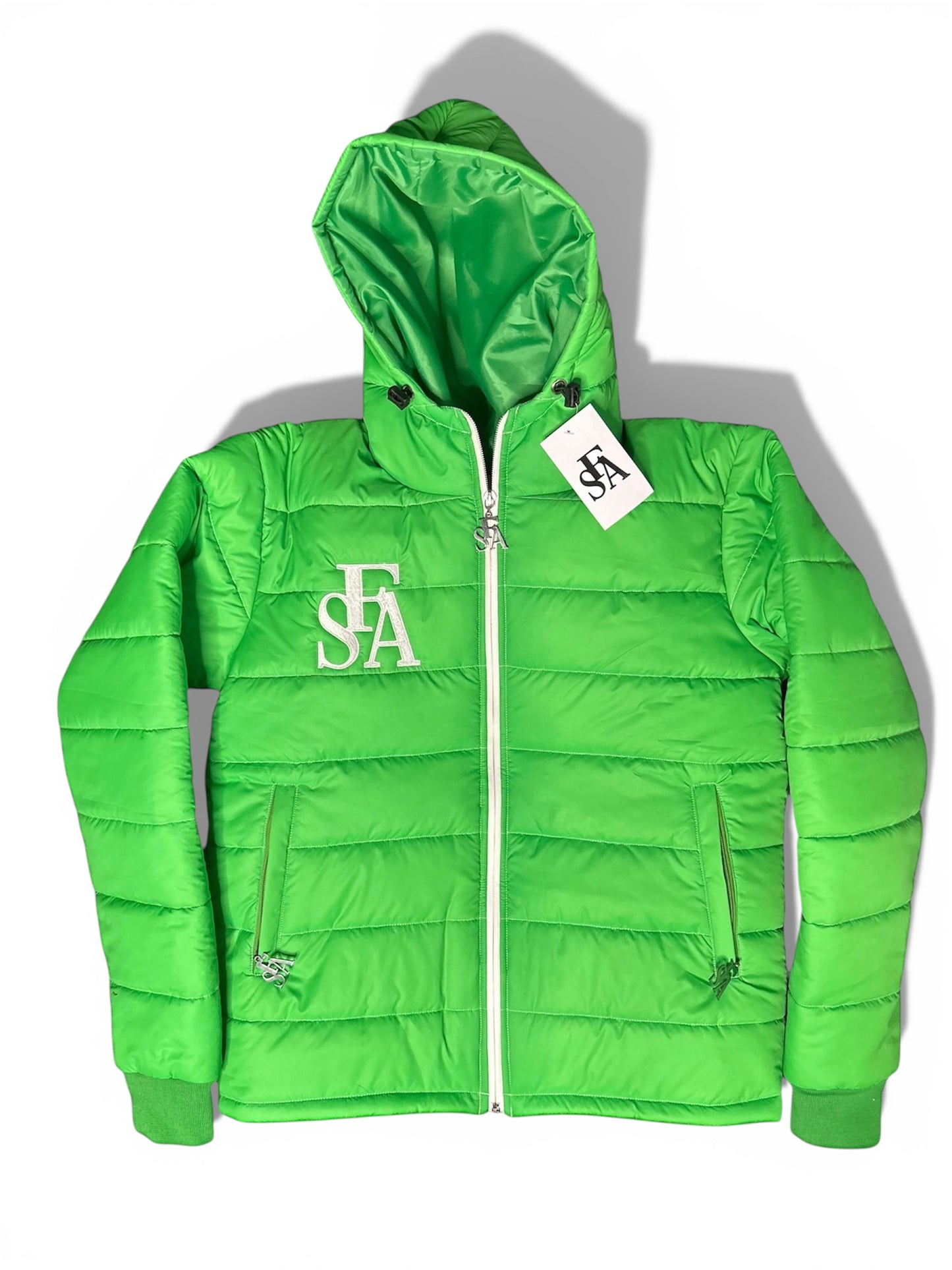 Green Puffer Jackets