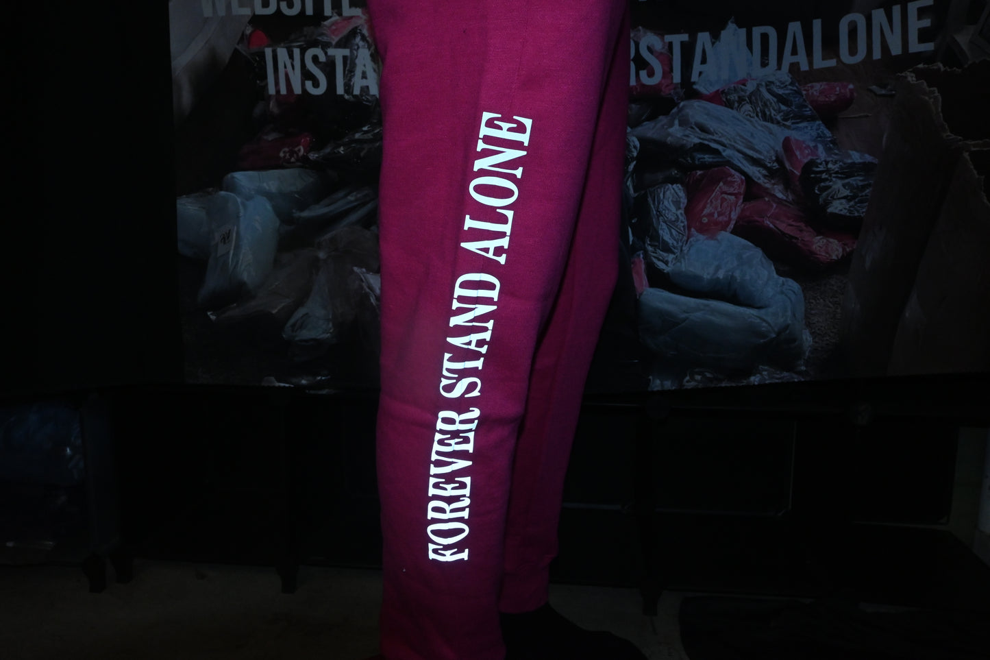 FSA Pink Reflective Double Zipper Set