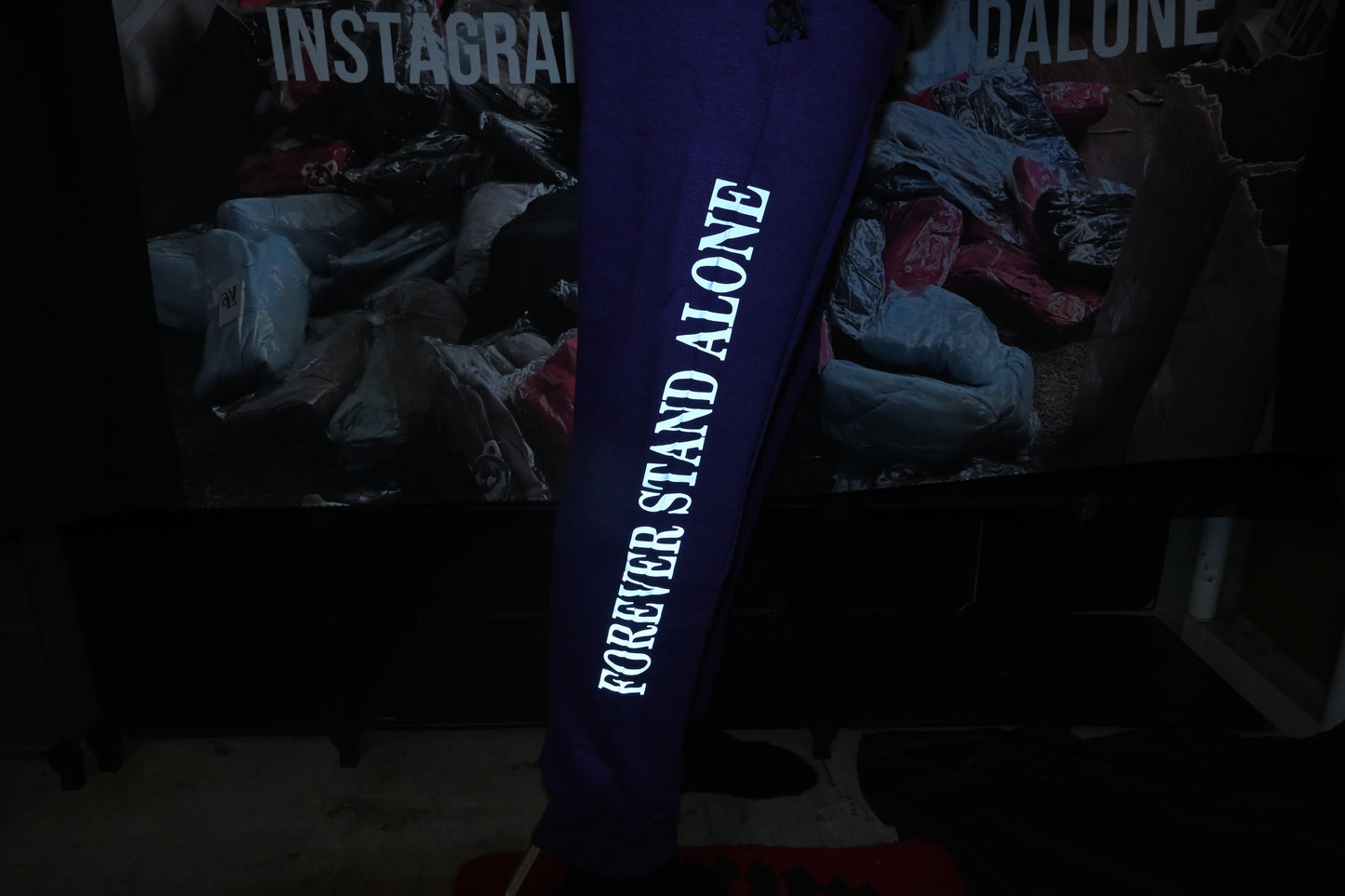 FSA Purple Reflective Double Zipper Set