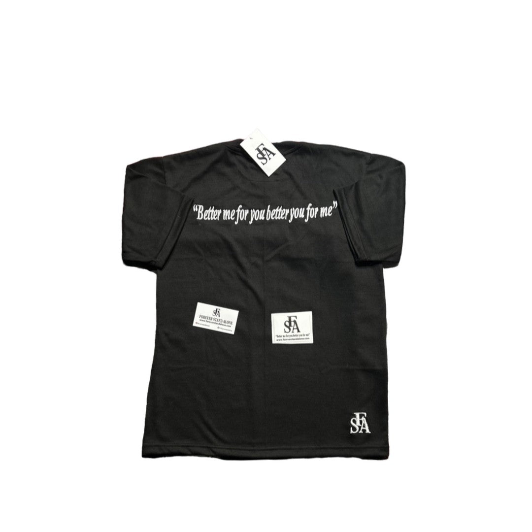 FSA Black Quote Shirt