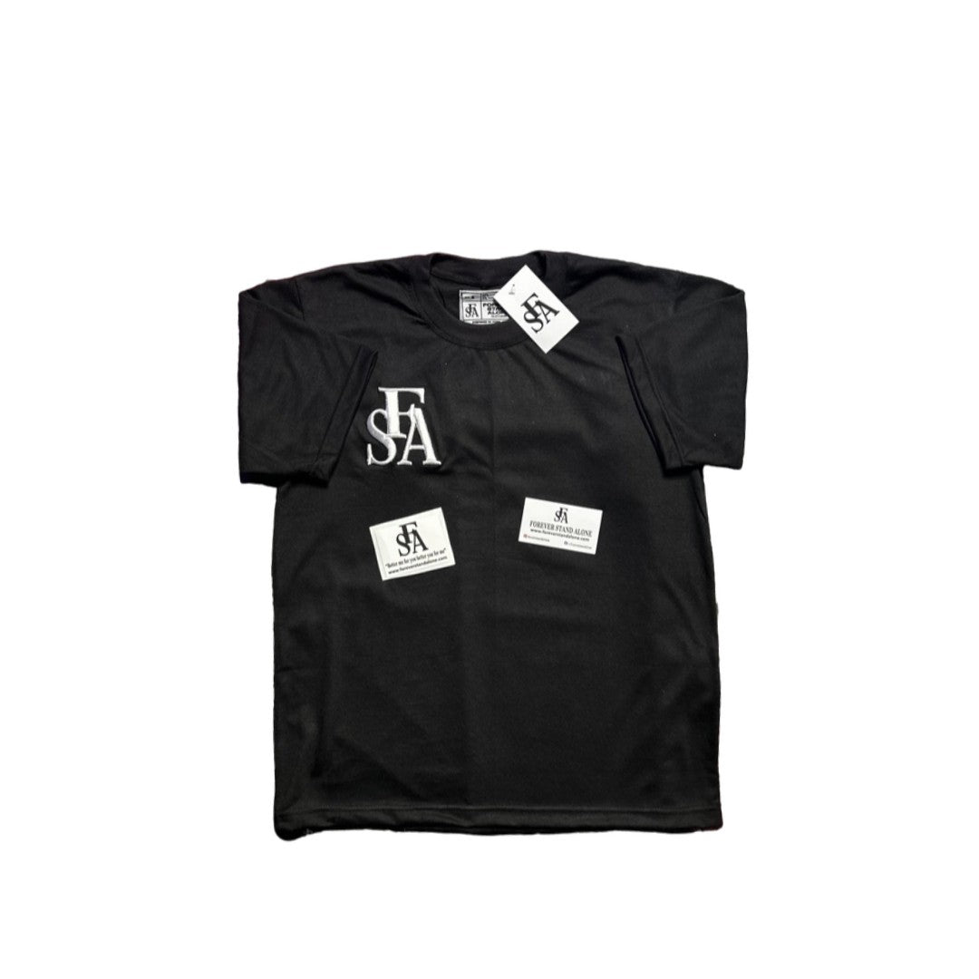 FSA Black Quote Shirt